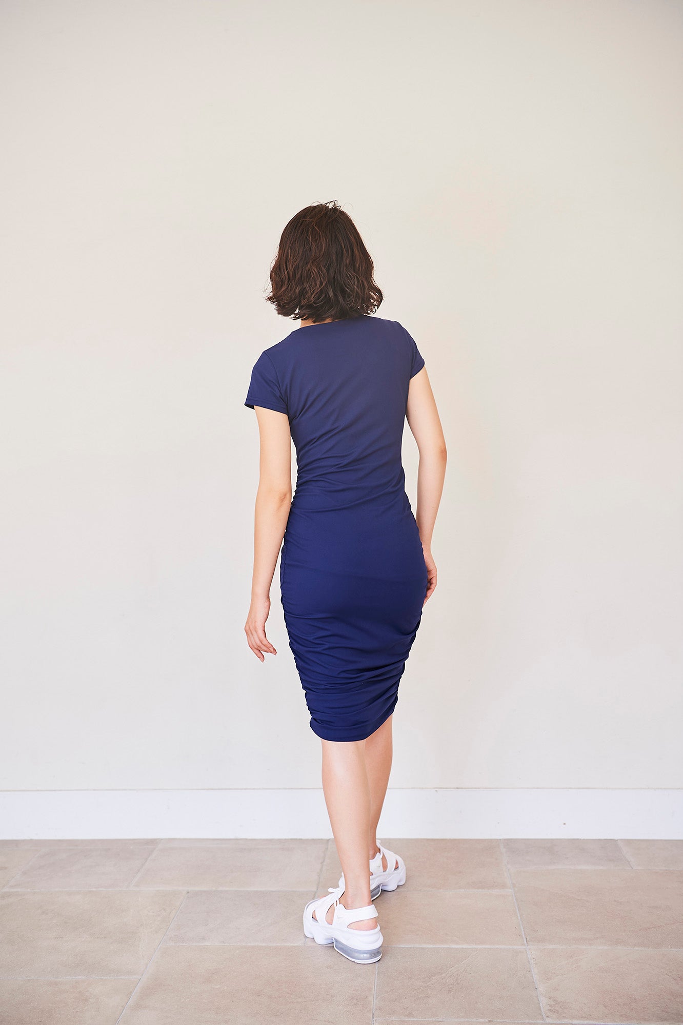 Stretch Tee Midi Dress(NV)