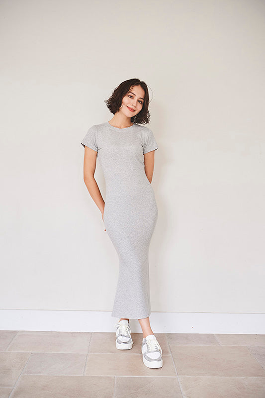 Crew Neck Dress (GY)