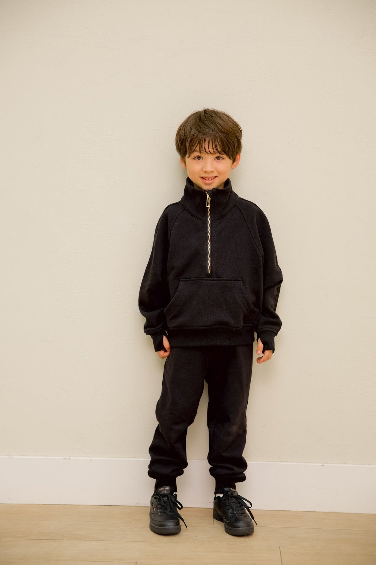 Kids Half-Zip Pullover (BK)
