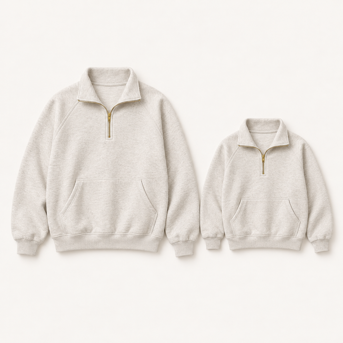 Family Half-Zip Set (WH)