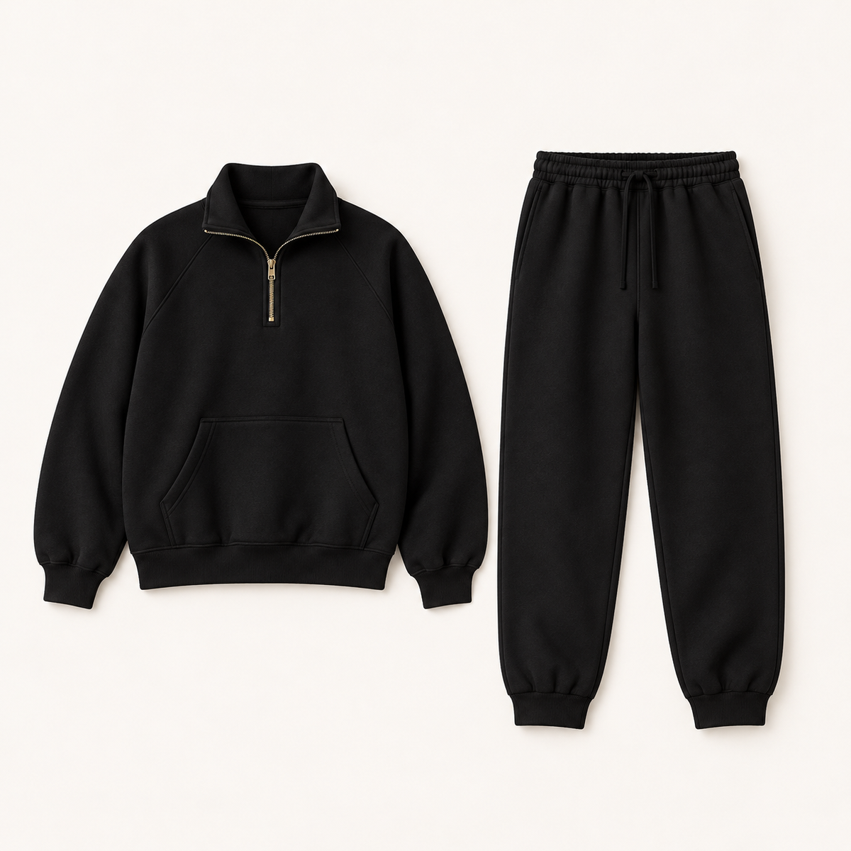 Half-Zip Set (BK)