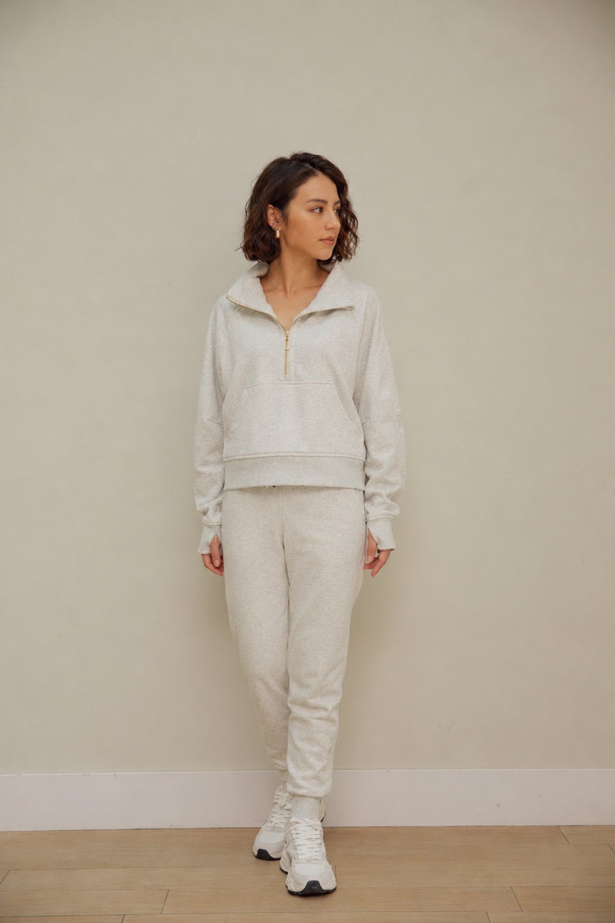 Half-Zip Pullover  (WH)